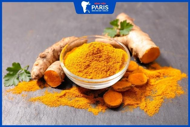 Bột nghệ giảm nhức răng nhanh chóng