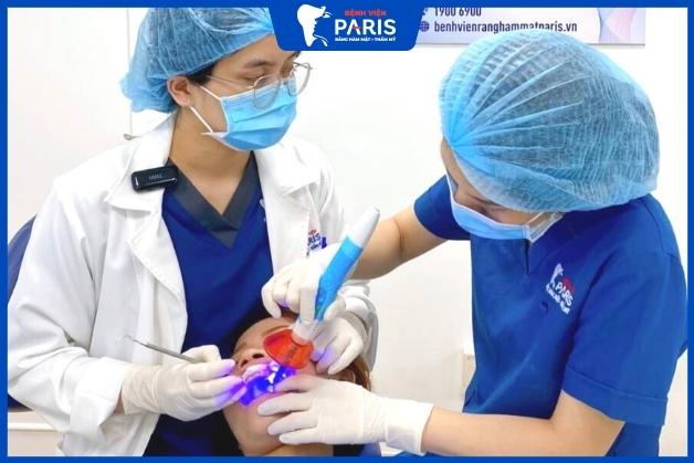 Quy trình thực hiện phương pháp tẩy trắng răng Laser WhiteMax