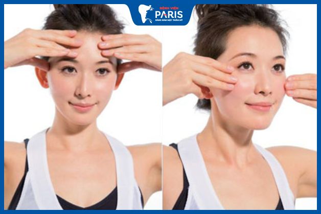 Cách massage hạ gò má