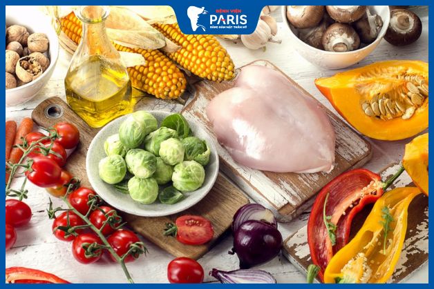 Đối với chế độ ăn uống