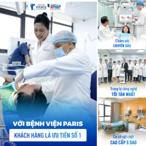 Bảng giá dịch vụ Bệnh viện Răng Hàm Mặt Thẩm mỹ Paris Mới